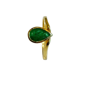 Anillo en Oro 18k con Esmeralda AN007