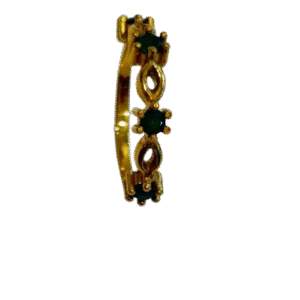 Anillo en Oro 18k con Esemralda AN015