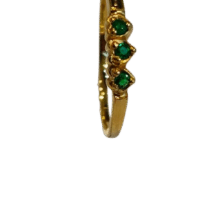 Anillo en Oro 18k con Esmeralda AN022