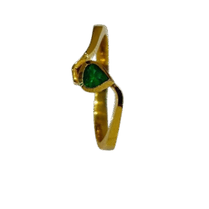 Anillo en Oro 18k con Esmeralda AN027
