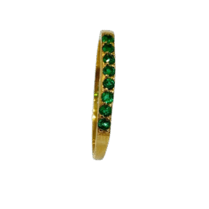 Anillo en Oro 18k con Esmeralda AN028
