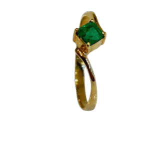 Anillo en Oro 18k con Esmeralda AN033