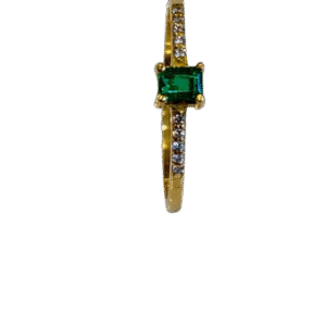 Anillo en Oro 18k con Esmeralda AN046