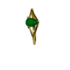 Anillo en Oro 18k con Esmeralda AN051